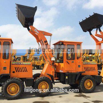 New style log loader with trailer Small Wheel Loader with CE Certificate