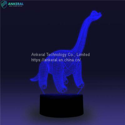 Factory Best Sellers Dinosaur 3D Night Light APP Control for Boys photo-4