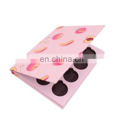 Cruelty Free Vegan Makeup Magnetic Cardboard Pan Private Label Cardboard Glitter Packaging Company