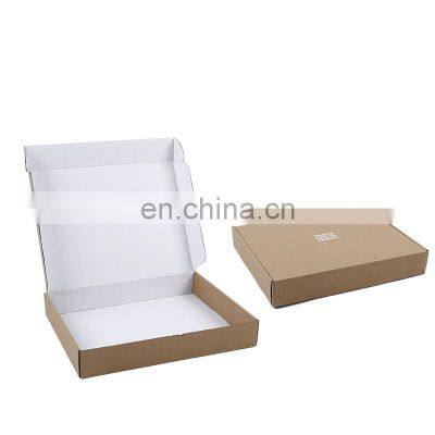 kraft biodegradable custom printed corrugated mailer box wholesale mailing cardboard folding jewelry presentation package