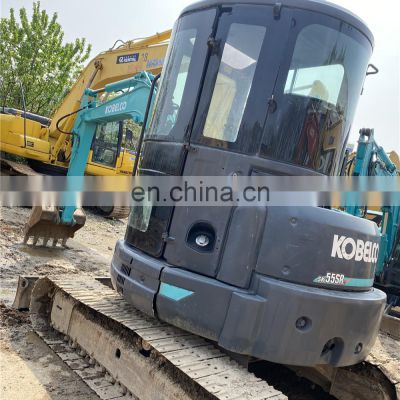 Japan Kobelco SK55SR Crawler Excavator/ Kobelco 5ton mini digger