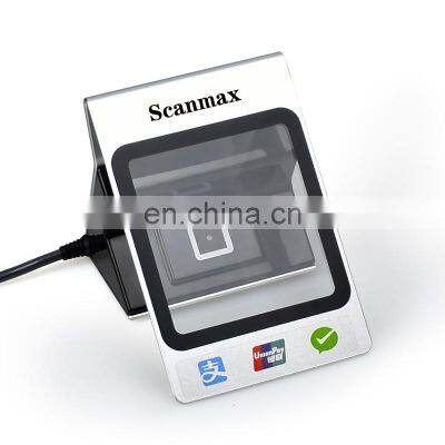 New Hot-Sale 1D 2D Desktop Barcode Scanner Automated Payment Machine for Mobile Phone Screen