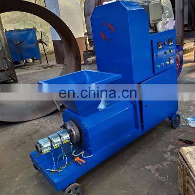 Low Price Cow Dung Briquette Making Machine Small Sawdust Log Maker