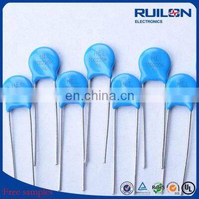 10mm Surge Suppressor Mov 230k 10D361k With Clamping Voltage 595V Metal Oxide Varistors - 10D Series