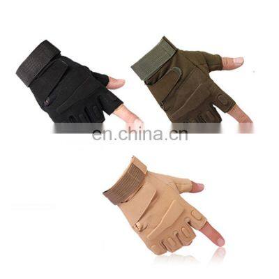 Competitive Price Outdoor sports fingerless Finger Out Gloves cycling gloves half finger