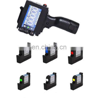 Handheld Automatic Inkjet Printer Carton Bag Packing Scanning Code Gun One-inch 25.4 Large Format Inkjet Printer