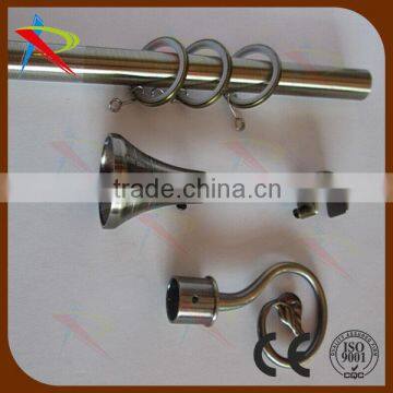 Iron metal curtain pole