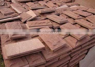 Direct Sale Building Natural Stone Wall Cladding Tiles Outdoor Red Sandstone photo-4