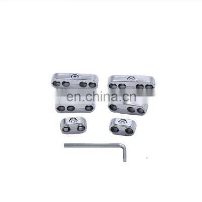 7mm 8mm Chrome Spark Plug Wire Separators for Chevy Ford