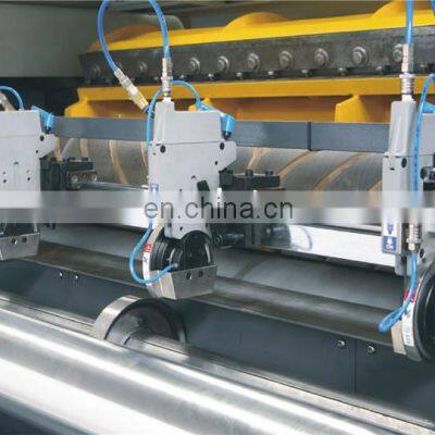 UCM1900A High Speed 4 Roll Automatic Paper Cutting Slitting Machine With Conveyor Belt Stacker photo-3