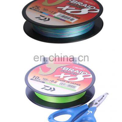150m 300m Continuous DAIWA J-BRAID GRAND PE Line Fishing Line With Scissors photo-2