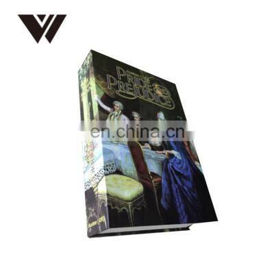 Real Paper Transfer Book Safe for Jewelry, Money and Cash, Hollow With Hidden Compartment