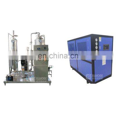 China small water chiller unit air cooled cooling system working with fizzy drink maker machine