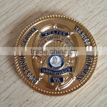 plane challenge coin airport police challenge coin gold coin cheap custom challenge coins