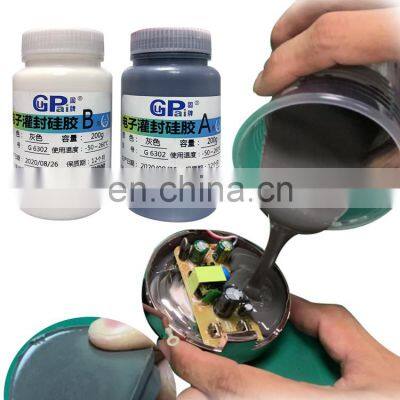 Silicone Electronic Potting Glue Sealing Insulation Thermal Conduction Power Battery Pack Circuit Board Waterproof AB Soft Glue photo-2
