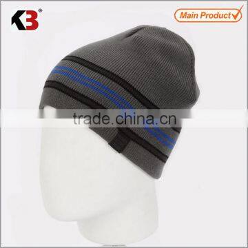 2015 High Quality Slouch Ski Knit Beanie/Custom Acrylic Knitted Cuff Beanie