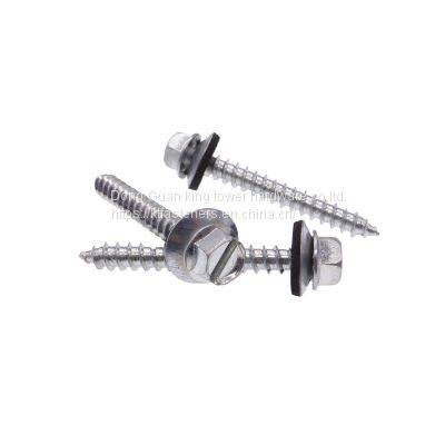 Factory Direct Sales Slotted External Hex Flange Head 3 Parts Sems Screw photo-5