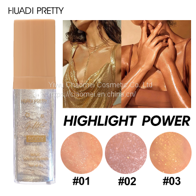 Лооз-пудра Body Glitter в 3 разных цветовых вариантах