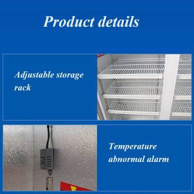 Medicine Cooler Double Door Refrigerator Pharmacy Single Door Display Cabinet Three Door Medical Ref photo-4