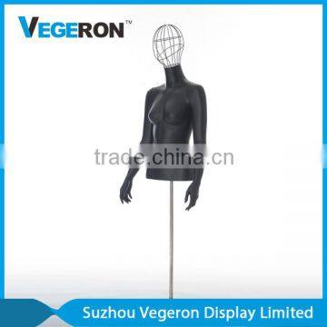 Half Body Female Torso Mannequin With Metal Head photo-2