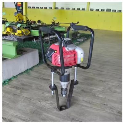 Railway Petrol Concrete Sleeper Drilling Machine drilling equipment tool for rail construction