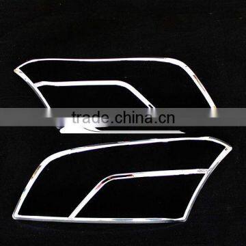 Chrome headlight cover for Chevrolet Trax 2014