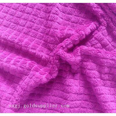 Premium Micro 100D/144F Bonded Peluche Borrega 2 Sides Embossed 355 Gsm - Heavyweight Luxury Fleece