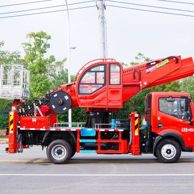 Dongfeng 36 Meters 8 Section Boom Aerial Work Vehicle