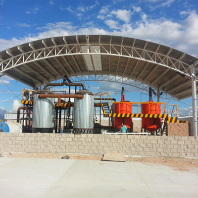 Small Scale Waste Oil Recycling System for Heavy Pyrolysis Oil Non-Standard Diesel Refining Machine Manufacturing Plant Use photo-3