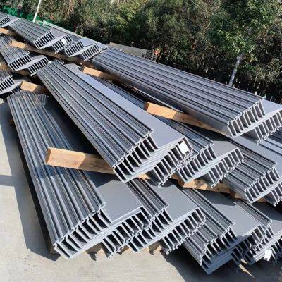 South America Z Profile PVC Sheet Pile UV Protection for Road Construction and Industrial Solutions With Top Quality