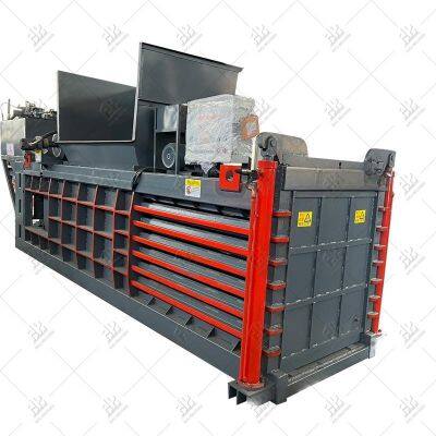 Waste Cloth Bundle Plastic Baler Garbage Press Machine Waste Paper Baling Machine