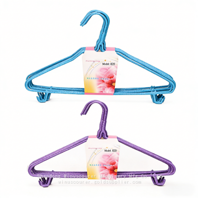 Non-Slip Cloth Hangers Heavy Duty Space Saving photo-3