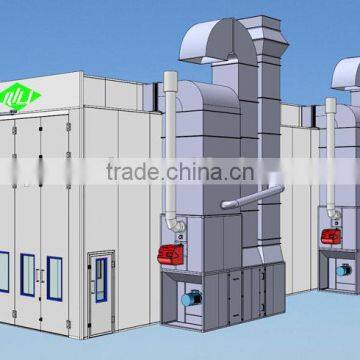 17m bus spray booth, truck spraying and drying booth, bus painting machine