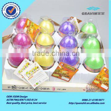 China export cheap big size EVA rainbow pure color dinosaur growing hatch egg for Easter sale                        
                                                Quality Choice