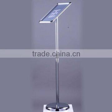 Aluminium alloy free-standing poster frame