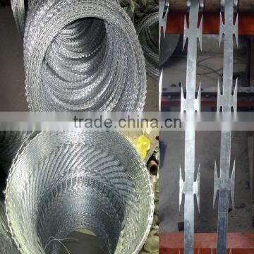 Razor Barbed Wire Mesh Fence