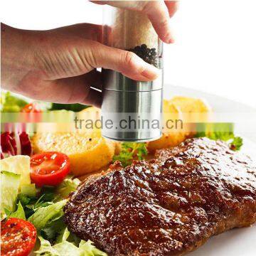 Manual Spice Crafts Salt and Pepper Grinder Set, Stainless Steel Salt Grinder Quality Choice photo-5