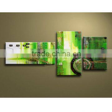 JC Wholesale 3 Pieces Abstract Living Room Handmade Oil Painting Picture On Canvas HP-04