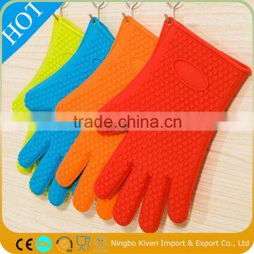 Five Finger Silicone Heat Resistant Gloves For Kitchen