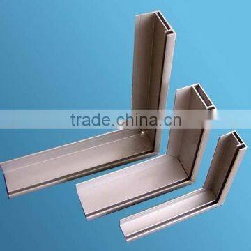 Silver anodized matt aluminum extrusion solar panel frame (aluminum extrusion, solar panel frame)