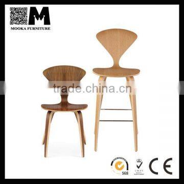 modern style furniture comfortable leisure wood bar chair