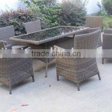 rattan table&chair