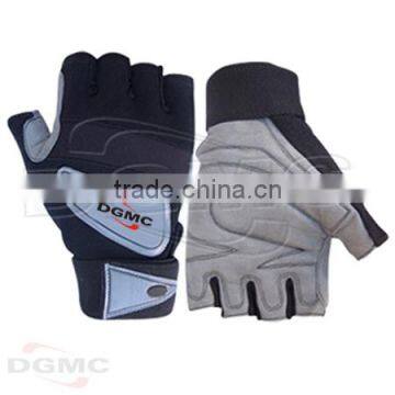 Weight lifting neoprene wrist wraps gloves