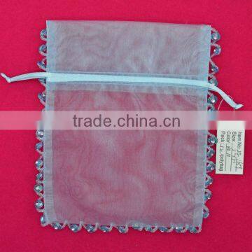 organza satin wine bags