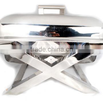 Steel Cheffing Dish, Wedding & Party utensils, food serving dish, hot keeping dish, Catering item, Hotel & Restaurant utensils