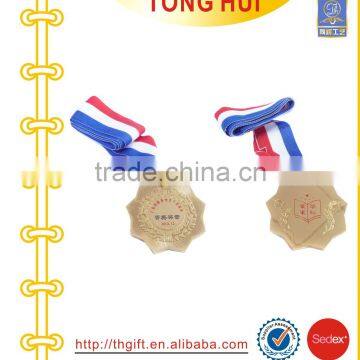 souvenir metal medal with custom logo