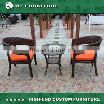 rattan outdoor patio garden furniture chair and table