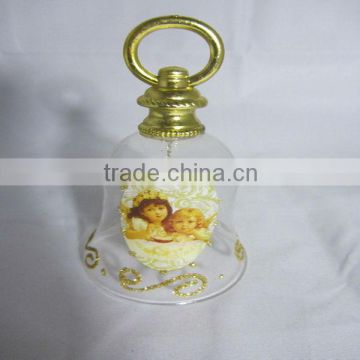 Classical Glass Bell for the best holiday gift, warm and charming