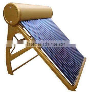 split pressurized solar water heater &Compact Pressurized Solar Water Heater system with Heat Pipe