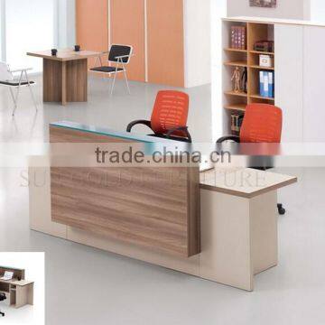 Good quality modern hotel reception desk design (SZ-RTB014)